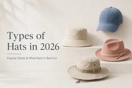 types of hats in 2026 cover with baseball cap bucket hat fedora and boonie hat
