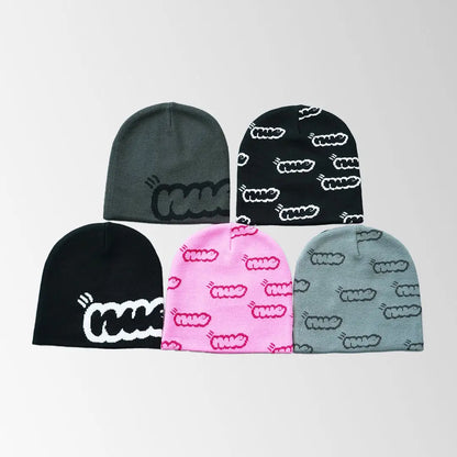 custom jacquard beanie color options
